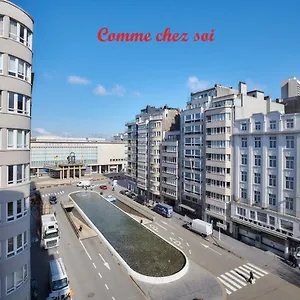 Lichtrijk En Comfortabel Hoekappartement Met Gratis Parking En Zeer Gelegen - Comme Chez Soi Ostende